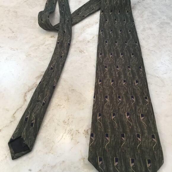 GRAHAM & LOCKWOOD SILK TIE - Picture 3 of 9